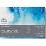Winsor & Newton Professional Sulu Boya Bloknotu Soğuk Baskı 300GR 20 Sayfa 18X25CM