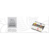Winsor & Newton Professional Sulu Boya Seti Black Box (12 x Yarım Tablet)