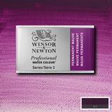 Winsor & Newton Professional Sulu Boya Tam Tablet Permanent Mauve 491 S.3