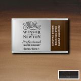 Winsor & Newton Professional Sulu Boya Tam Tablet Vandyke Brown 676 S.1