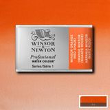 Winsor & Newton Professional Sulu Boya Tam Tablet Winsor Orange (Red Shade) 723 S.1