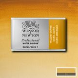 Winsor & Newton Professional Sulu Boya Tam Tablet Yellow Ochre 744 S.1