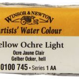Winsor & Newton Professional Sulu Boya Tam Tablet Yellow Ochre Light 745 S.1