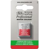 Winsor & Newton Professional Sulu Boya Yarım Tablet Cadmium-Free Scarlet 903 S.4