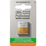 Winsor & Newton Professional Sulu Boya Yarım Tablet Cadmium-Free Yellow Deep 891 S.4