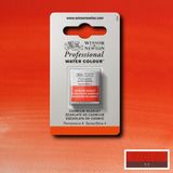 Winsor & Newton Professional Sulu Boya Yarım Tablet Cadmium Scarlet 106 S.4