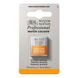 Winsor Newton Professional Yarim Tablet W.Orange 724 S.1 Sulu Boya