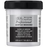 Winsor & Newton Profesyonel Akrilik, Akrilik Boya 237 ml Tüp, Yüksek kapatma gücü, Sanatçı kalitesi, titanyum beyaz, akrilik, UV-Firnis Glänzend, Firnis - 225ml Flasche