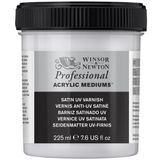 Winsor & Newton Profesyonel Akrilik, Akrilik Boya 237 ml Tüp, Yüksek kapatma gücü, Sanatçı kalitesi, titanyum beyaz, akrilik, UV-Firnis Seidenmatt, Firnis - 225ml Flasche