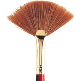 Winsor & Newton : Sceptre Gold Iı : 808 Seri : Kısa Sap Yelpaze Fırça : No : 6 - Beyaz