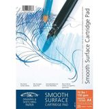 Winsor & Newton Smooth Cartridge Bloknot (Dokusuz Yüzey) 150 gr (25 Yaprak) A4