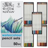 Winsor & Newton Studio Collection Suluboya Kalem Seti, 50 Parça