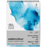 Winsor & Newton Sulu Boya Bloknotu Spiralli Soğuk Baskı 300GR 12 Sayfa 31X41CM