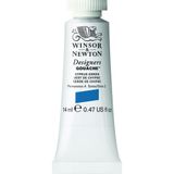 Winsor & Newton Tasarımcıları Guache, en iyi sanatçı boyası, örtücük, yüksek kaliteli pigmentler, Zyperngrün, 14 ml