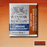 Winsor & Newton Winsor Newton Tablet Sulu Boya No : 074 Burnt Sienna