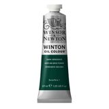 Winsor & Newton Winton, 1414405​ Winton, ince yüksek kaliteli yağlı boya – 37 ml tüp eşit kıvamlı, ışığa dayanıklı, yüksek kapatma gücü, renk pigmentleri açısından zengin, koyu Verdigris