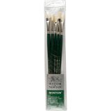 Winsor & Newton : Winton : Uzun Sap Fırça Seti : 5' Li