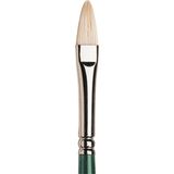 Winsor & Newton Winton Uzun Sap Kedi Dili Fırça N:4 - Beyaz