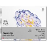 Winsor & Newton W&n Çizim Bloknotu Spiralli Dokusuz 150GR 46X61CM 25YAPRAK