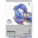 Winsor & Newton W&n Çizim Bloknotu Spiralli Hafif Dokulu 150GR A3 25YAPRAK