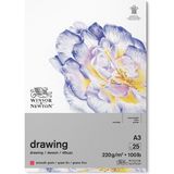Winsor & Newton W&n Çizim Bloknotu Yapışkanlı Dokusuz 220GR A3 25YAPRAK