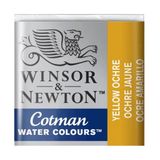 Winsor Newton Yellow Ochre 744 Yarım Tablet Sulu Boya