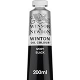 Winsor&Newton Winton Yağlı Boya, 200ml, Ivory Black 331 (24) | Yüksek kaliteli pigmentler, Dayanıklı, Işığa Dayanıklı, Kalıcı, Düzgün Tutarlılık, Mükemmel Pigment Yükü