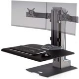 Winston-E WNSTE-2-270 Motorlu Masaüstü Monitör Standı (Çift Monitör)
