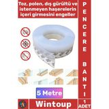 Wintoup #bant Isı Yalıtım Toz Kesici Haşere Önleyici Şık 5 Metre Şeffaf Kapı Pencere Rüzgar Izolasyon Bandı - Çok Renkli - Tek Ebat