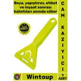 Wintoup #Bıçak Profesyonel Metal Jiletli Boya Leke Kalıntı Çıkarıcı Aparat Cam Kazıma Yüzey Temizleme Bıçağı