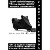 Wintoup #branda Hafif Kompakt 4 Mevsim Uyumlu Yağmur Kar Su Toz Kir Yırtılma Aşınmaya Dayanıklı Uv Işını Korumalı Dayanıklı Scooter Bisiklet Motosiklet Koruma Brandası 180 x 120 cm - Standart - Çok Renkli