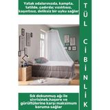 Wintoup #cibinlik Ev Çocuk Yatak Odası Kamp Tatil Sivrisinek Haşere Vızıltı Ses Önleyici Kaliteli Rahat Uyku Sağlayan Kolay Takılabilir Şık Estetik Pratik Tül Cibinlik 200 x 800 x 60 cm - Renkli