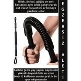 Wintoup Dayanıklı Çelik Yay Üst Vücut Göğüs Sırt Ön Kol Bilek Esneklik Kuvvet Kas Geliştirici Egzersiz Aleti - Çok Renkli