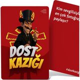 Wintoup Eğlenceli Yılbaşı Arkadaş Grubu Parti Cesur Komik Bol Kahkaha Neşeli Oyun-Dost Kazığı 112 Kart - Standart