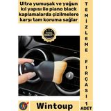 Wintoup #fırça Ultra Hassas Torpido Klima Piano Çizmez Profesyonel Araba Şık Yumuşak Detay Temizlik Fırçası - Tek Ebat - Çok Renkli