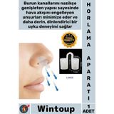 Wintoup #horlama Rahat Nefes Uyku Kalite Artırıcı Ergonomik Horlama Önlemeye Yardımcı Silikon Burun Aparatı