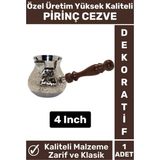 Wintoup Isı Iletkeni Kolay Temizlenir Estetik Dekoratif Türk Kahvesi Pirinç Cezve 4 Inch - Özel Yüksek Kalite Isı İletkeni Kolay Temizlenir Estetik Dekoratif Türk Kahvesi Pirinç Cezve 4 Inch
