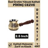Wintoup Isı Iletkenli Kolay Temizlenir Estetik Dekoratif Türk Kahvesi Pirinç Cezve 2.5 Inch - Yüksek Kaliteli Isı İletkenli Kolay Temizlenir Estetik Dekoratif Türk Kahvesi Pirinç Cezve 2.5 Inch