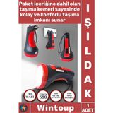 Wintoup #ışıldak Şarjlı 10 W Projektör LED 2 Mod Aydınlatmalı Uzun Menzilli Güvenlik Bekçi Polis El Feneri - Tek Ebat