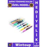 Wintoup #kalem Kaliteli Özel Model Nostalji Karakterli Okul Ofis Hediyelik Akıcı Anime Figür Tükenmez Kalem - Tek Ebat