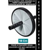 Wintoup #karınegzersiz Ev Tipi Spor Antrenman Kaymaz Vücut Sırt Kol Omuz Karın Sıkılaştırıcı Egzersiz Tekeri - Çok Renkli