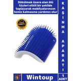 Wintoup #kedikaşıyıcı Duvar Köşe Masaj Fırçası Tüy Toplayıcı Yumuşak Dokulu Rahatlatıcı Kedi Kaşınma Aparatı - Tek Ebat