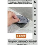 Wintoup Lavabo Banyo Mutfak Pas Küf Tutmaz Ayı Figürü Koku Önleyici Kulplu Esnek Silikon Gider Kapağı 2 Adet
