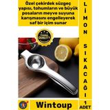 Wintoup #limonsıkacağı Ergonomik Premium Sağlam Mutfak Bar Narenciye Meyve Paslanmaz Çelik Limon Sıkacağı - Çok Renkli