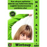 Wintoup #masaj Kan Dolaşımı Hızlandıran Saç Kökü Güçlendiren Rahatlatıcı Etki Stres Gideren Kafa Masaj Aleti - Çok Renkli