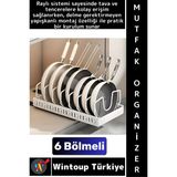 Wintoup #mutfakorganizer Montajsız Mutfak Tezgah Dolap Düzenleyici Teleskopik Raylı Tava Tencere Organizeri