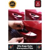 Wintoup #otofilm Araç Araba Dış Aksesuar Çizilmez Boya Koruma Şeffaf Kaplama Seti 4lü Oto Kapı Kolu Koruyucu - Tek Ebat