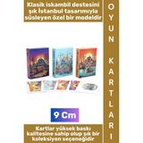 Wintoup #oyun Premium Kalite Kolay Yıpranmaz Suya Yırtılmaya Dayanıklı Koleksiyon Çok Şık Hatıra Hediyelik Istanbul Tasarımlı Klasik Deste Kağıt Oyunu Renkli Iskambil Kartları