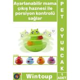 Wintoup #oyuncak Evcil Hayvan Etkileşimli Zeka Geliştirici Mama Ödül Hazneli Şık Yatmaz Kedi Köpek Oyuncağı - Tek Ebat - Çok Renkli