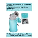 Wintoup Özel Üretim Dayanıklı Sağlıklı Pp Malzeme +2 Yaş Portatif Taşıma Ipli Erkek Çocuk Lazımlık Pisuvar